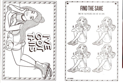 Barbie - Jumbo Coloring & Activity Book v4