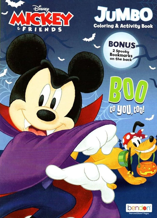Mickey Friends - Boo to you, too! - Halloween Activity Book