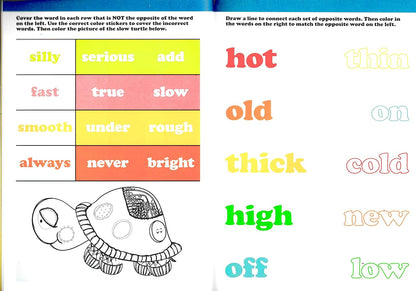 Stick-to Learning A Sing-A Long - Same or Different - Sticker Book