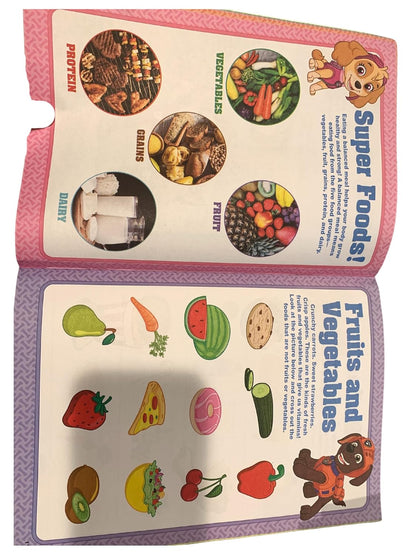 Paw Patrol HEALTHY HEROES WORKBOOK - Children Book