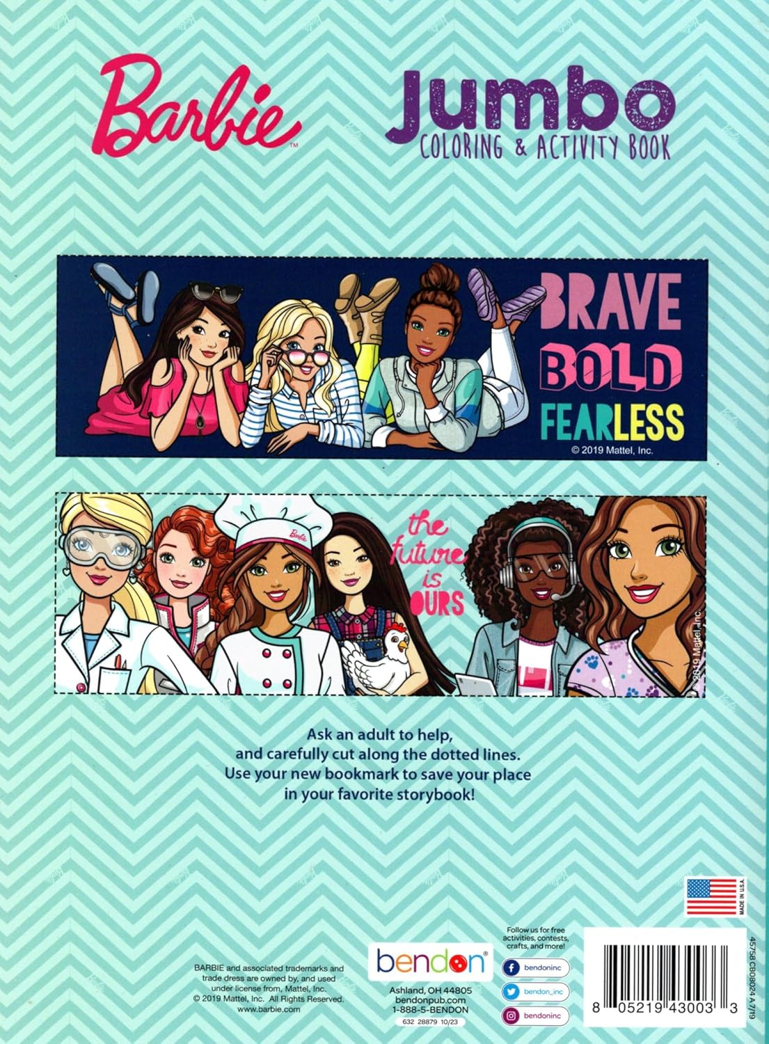 Barbie - Jumbo Coloring & Activity Book v3