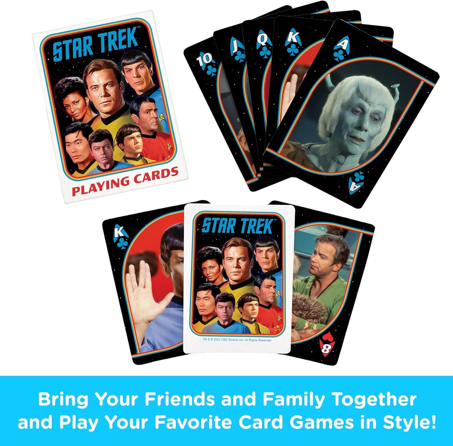 Aquarius Star Trek Original Series - Playing Cards