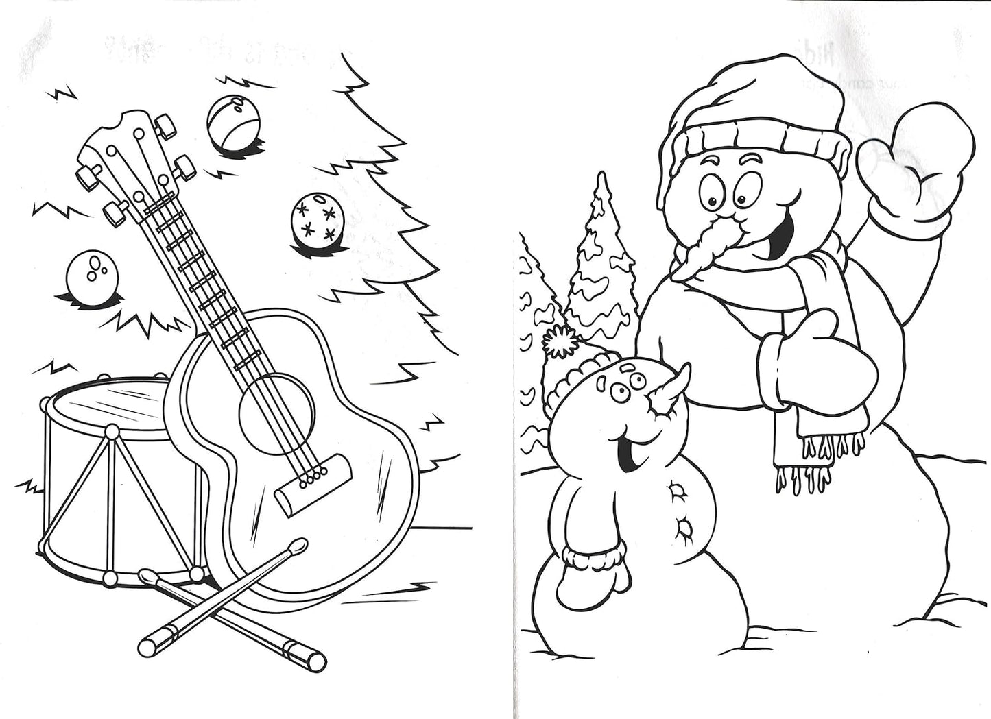 Sweet Holiday and Christmas Cookies - Christmas Giant Coloring & Activity Book (Set of 2 Books)