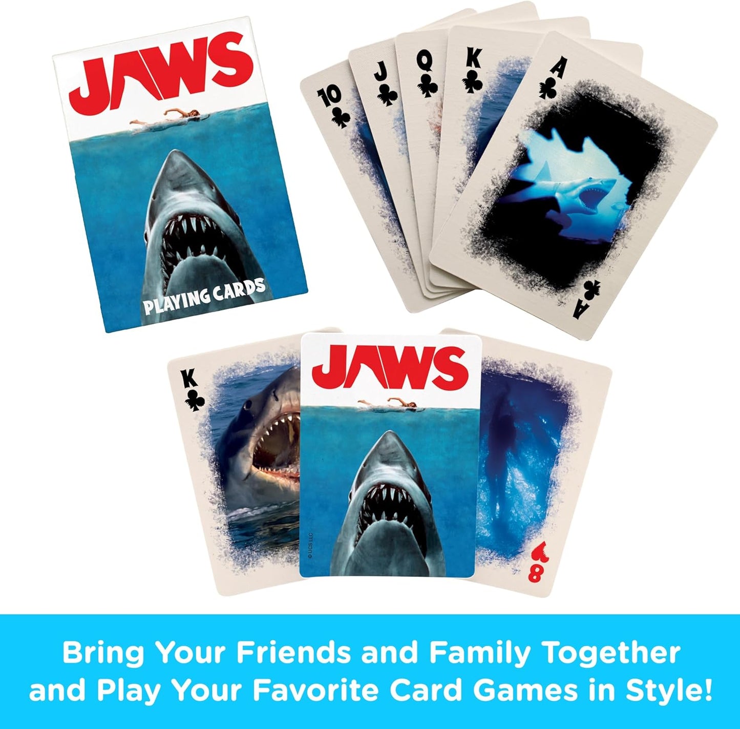AQUARIUS Playing Cards - Themed Deck of Cards - Jaws