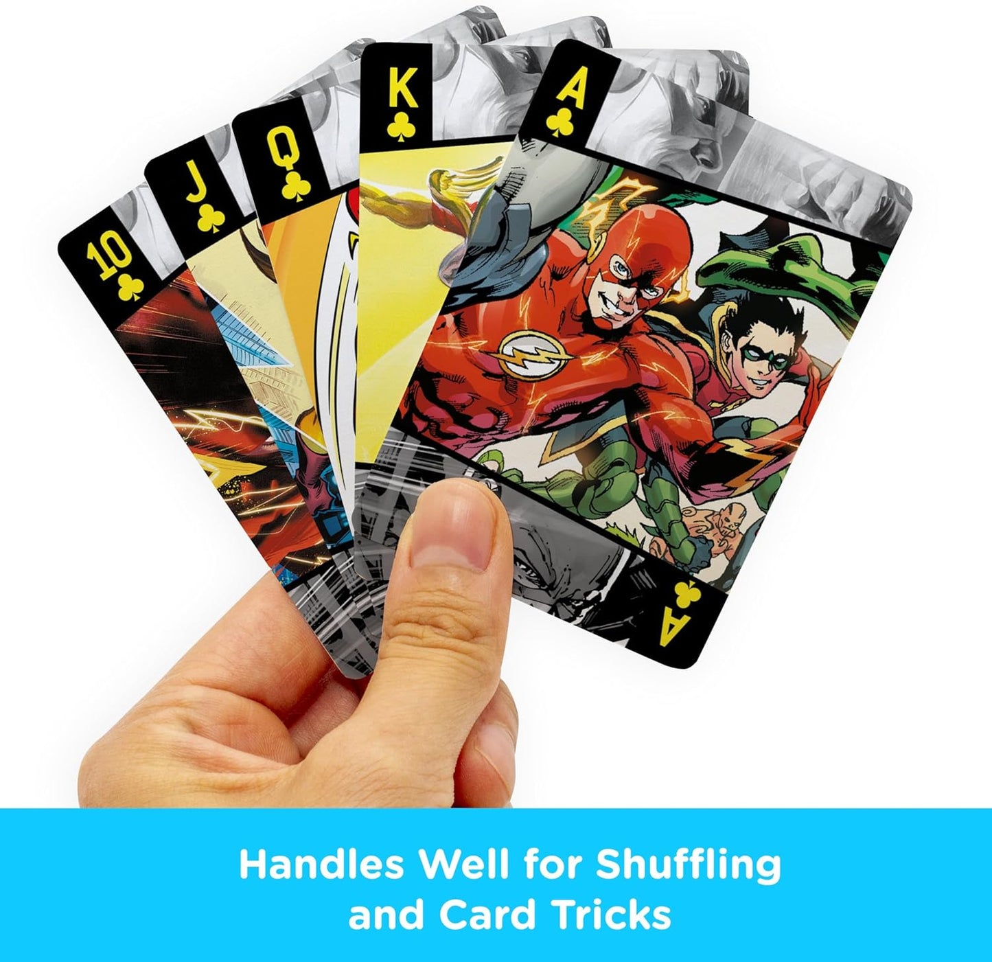 AQUARIUS DC Comics The Flash Playing Cards - The Flash Themed Deck of Cards