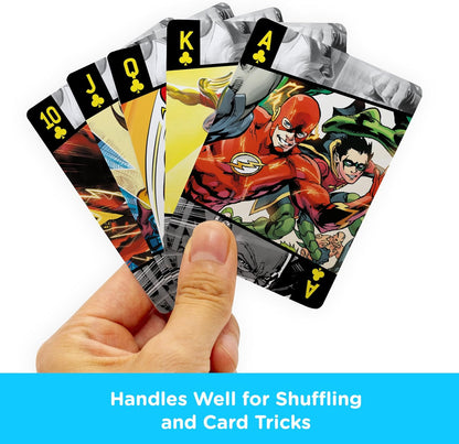 AQUARIUS DC Comics The Flash Playing Cards - The Flash Themed Deck of Cards