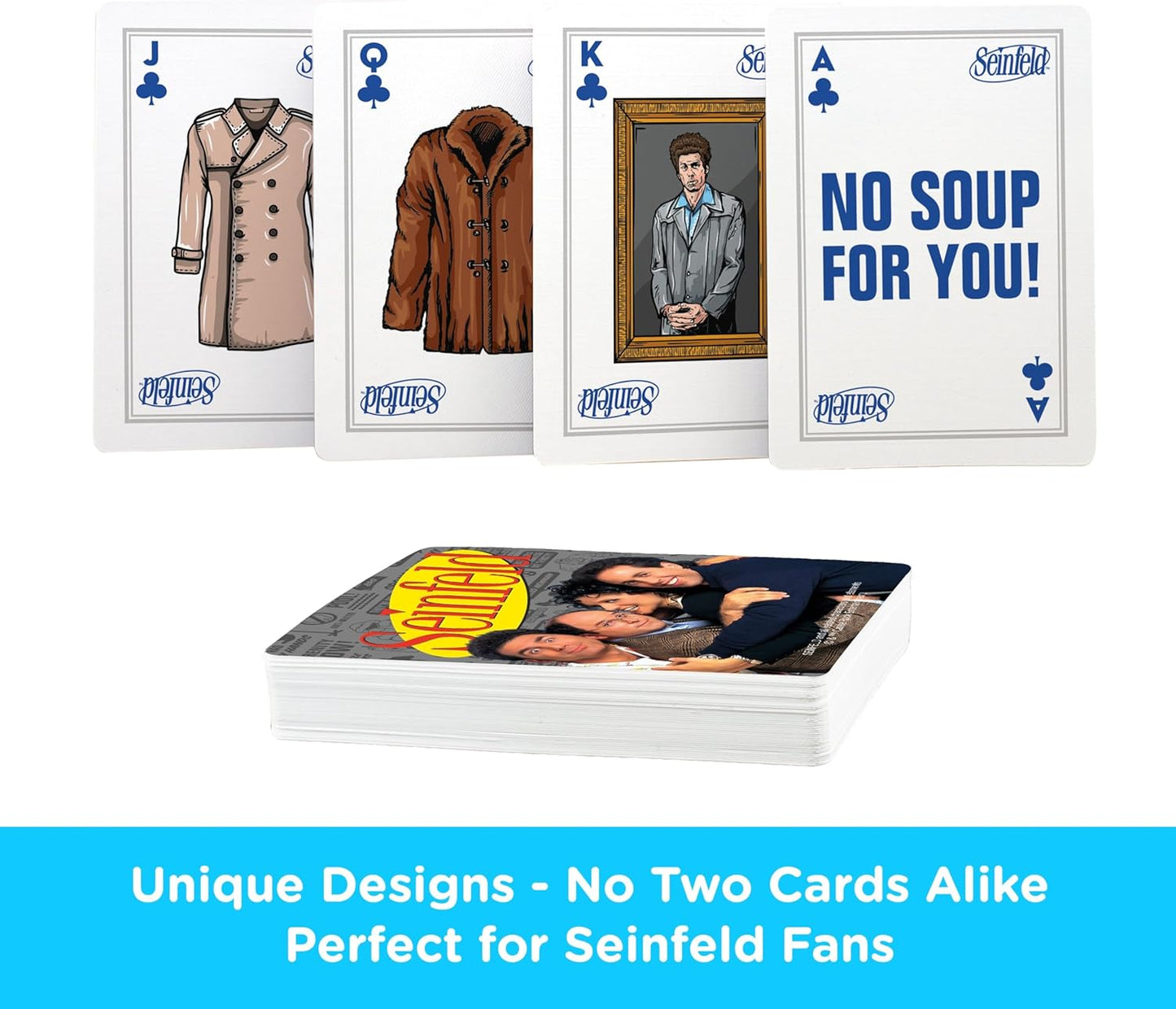 AQUARIUS - Seinfeld Icons Playing Cards Deck