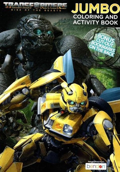 Transformers - Jumbo Coloring & Activity Book v5