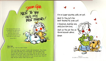 Dear God Prayers and Letters - Shaped Books (Set of 4 Books)