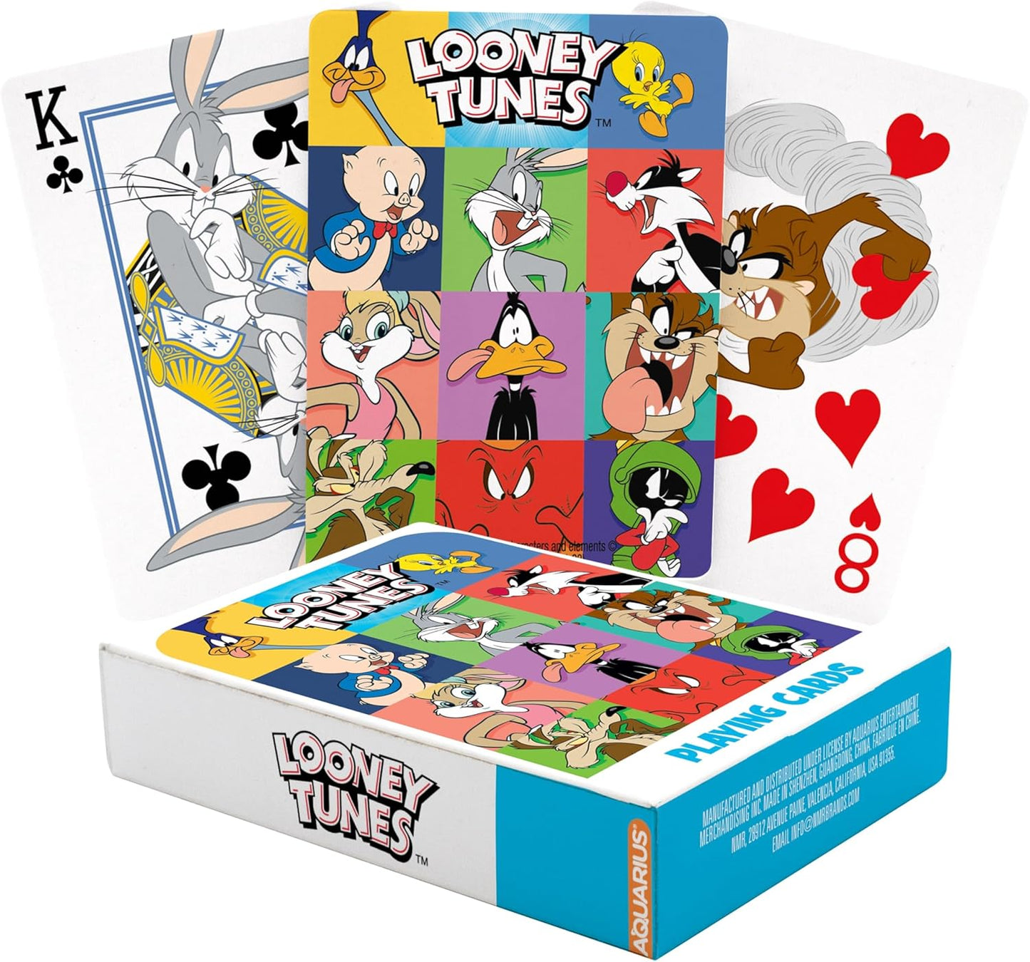 Aquarius - Looney Tunes- Take Over Playing Cards