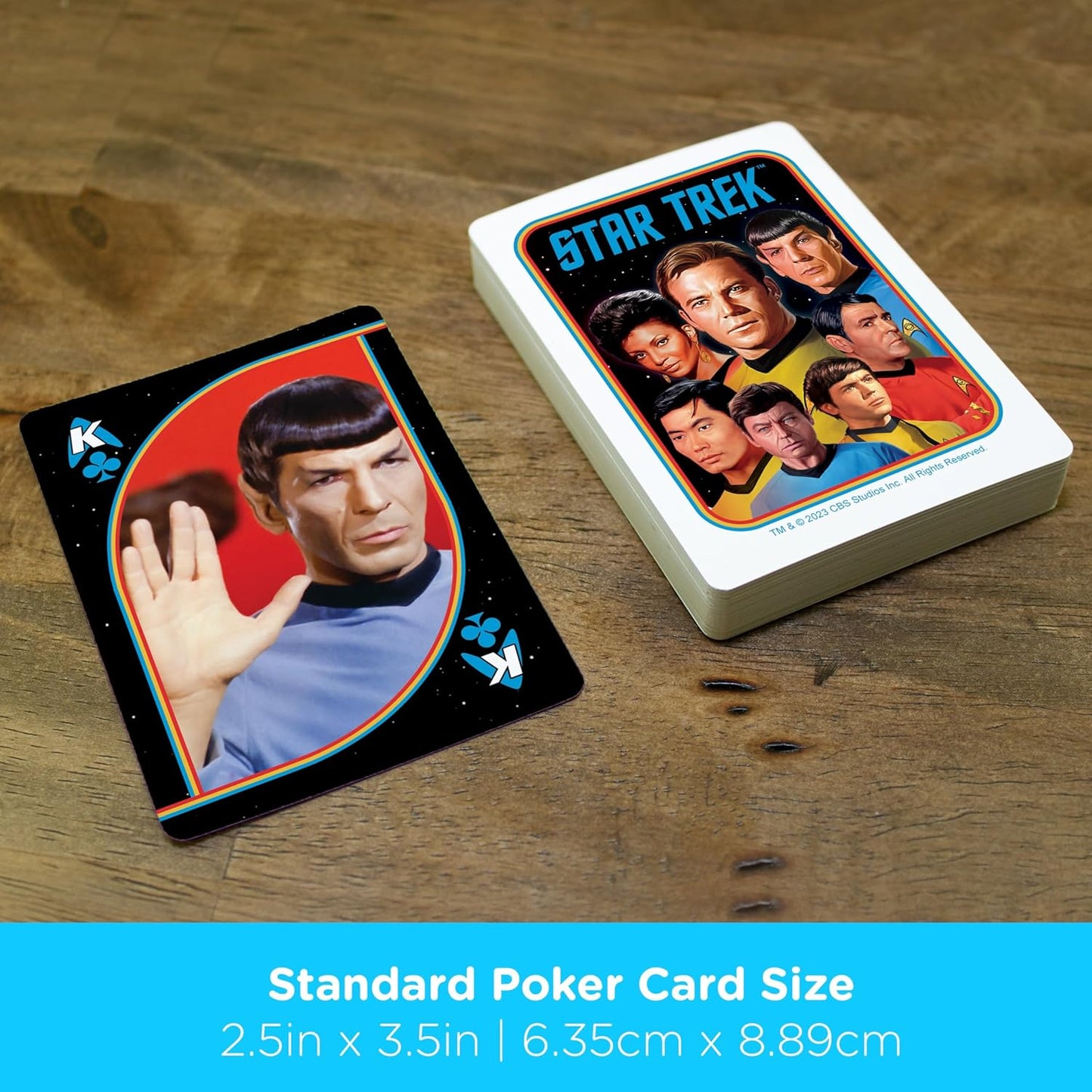 Aquarius Star Trek Original Series - Playing Cards