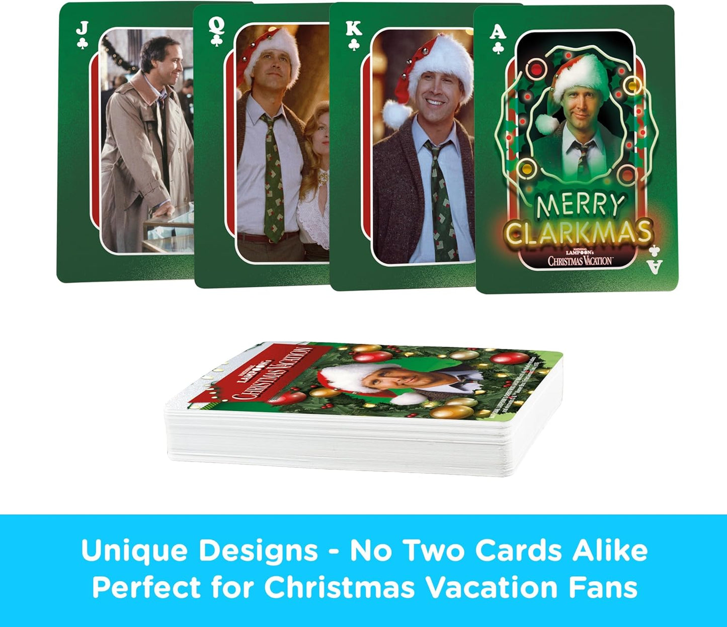 AQUARIUS Christmas Vacation Playing Cards - Christmas Vacation