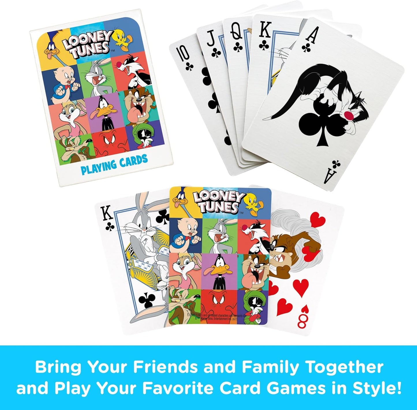 Aquarius - Looney Tunes- Take Over Playing Cards
