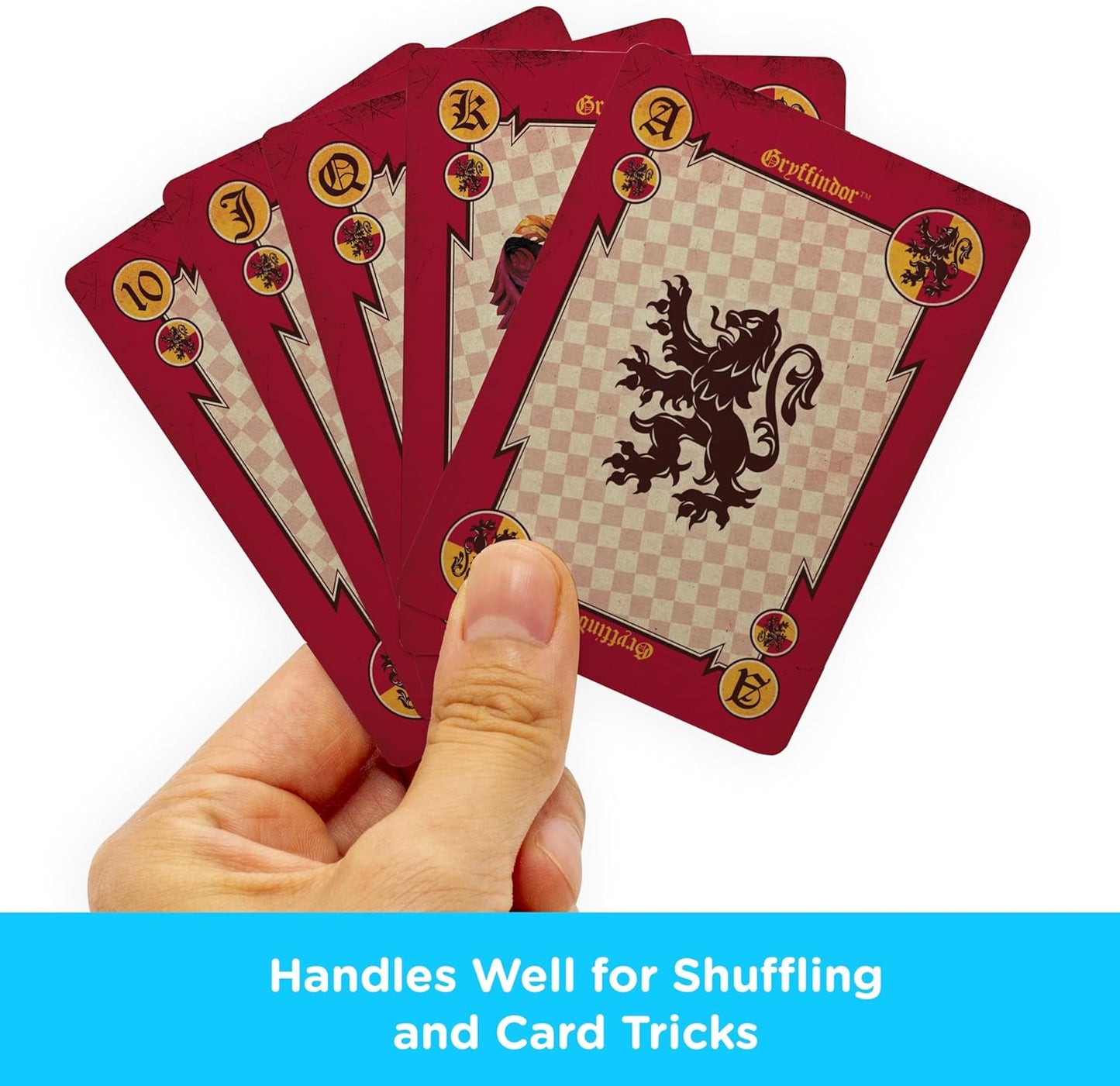 AQUARIUS Harry Potter Crests Playing Cards - Deck of Cards