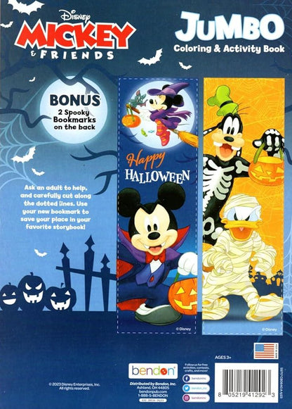 Mickey Friends - Boo to you, too! - Halloween Activity Book