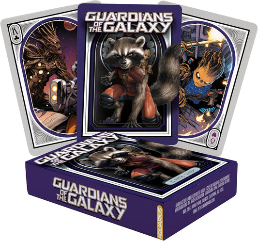 AQUARIUS Marvel Guardians of the Galaxy Rocket & Groot Playing Cards