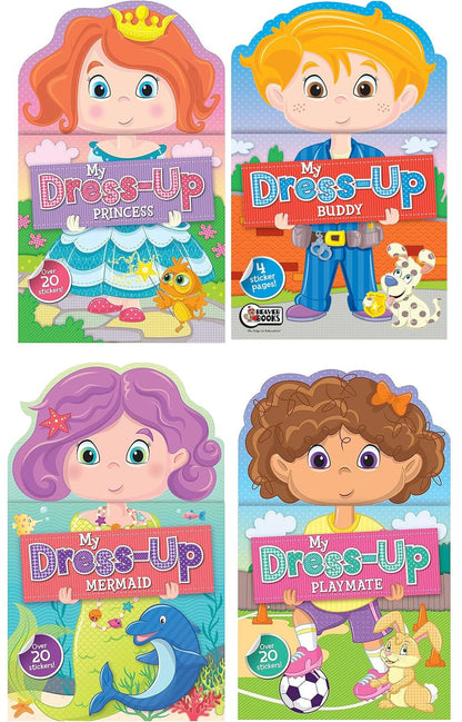 My Dress-Up Mermaid, Princess, Buddy, and Playmate (Set of 4)