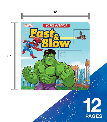 Disney Learning Super Science Fast and Slow Board Book