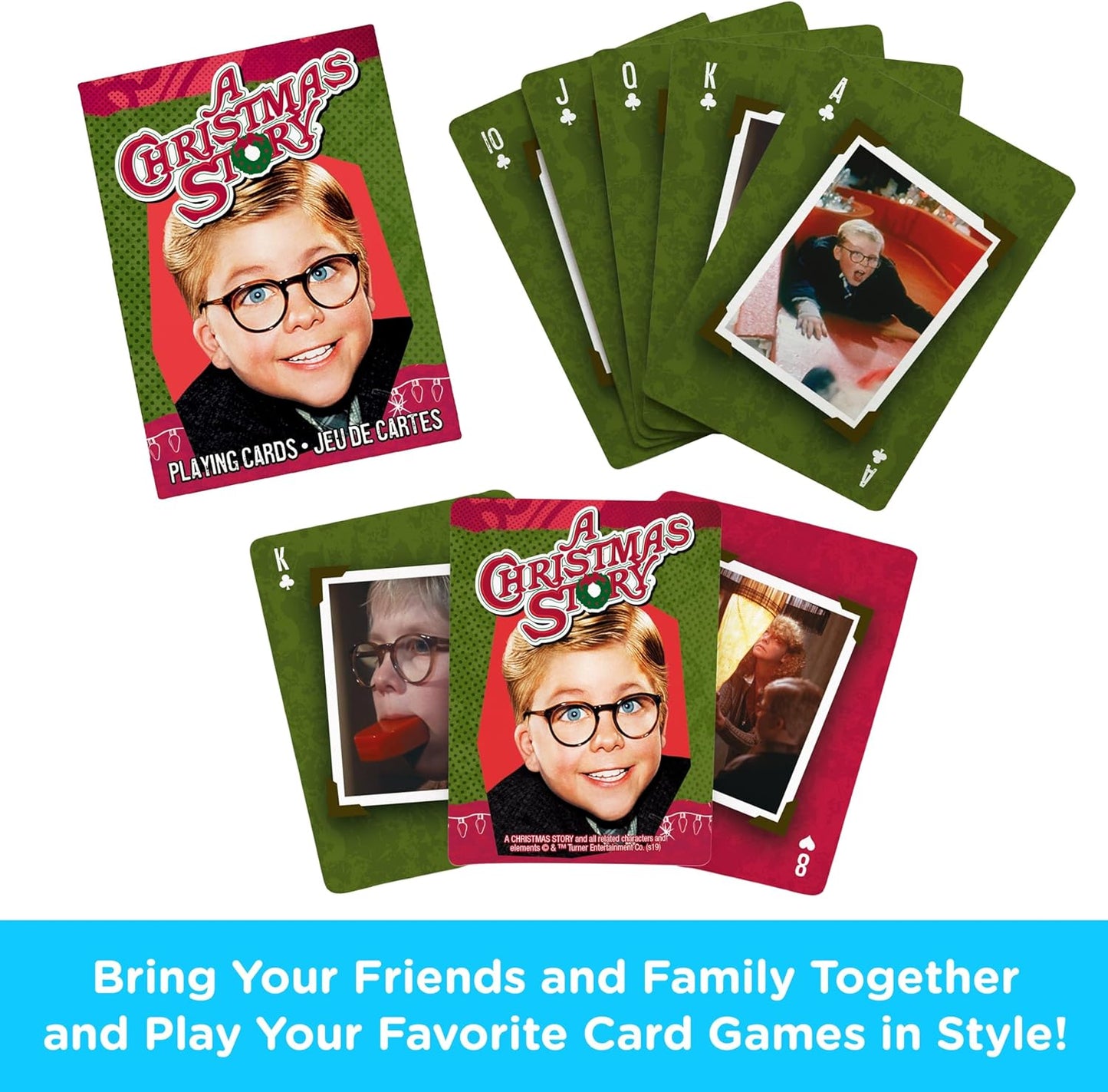 AQUARIUS A Christmas Story Playing Cards - Christmas Themed Deck of Cards