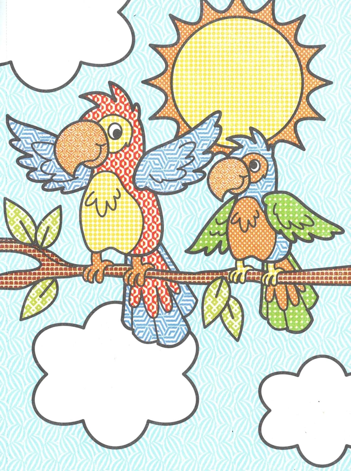 Paint with Water - Sea Life, Kittens, Jungle, Forest, Safari, Puppies Books (Set of 6 Books)