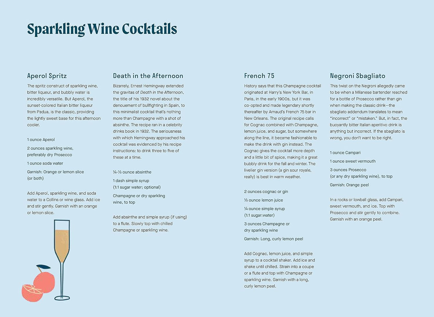 Sparkling Wine for Modern Times Hardcover Book