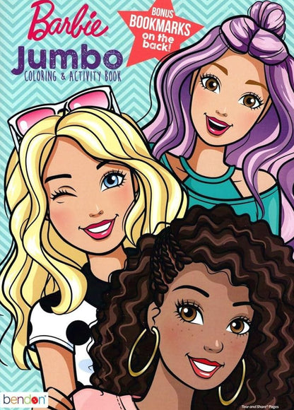 Barbie - Jumbo Coloring & Activity Book v3