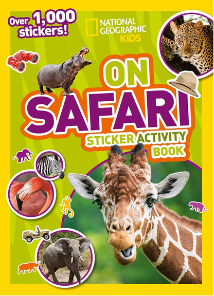 NGK Safari Sticker Activity Book (Special Sales UK Edition)