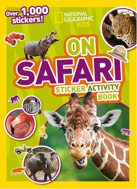 NGK Safari Sticker Activity Book (Special Sales UK Edition)