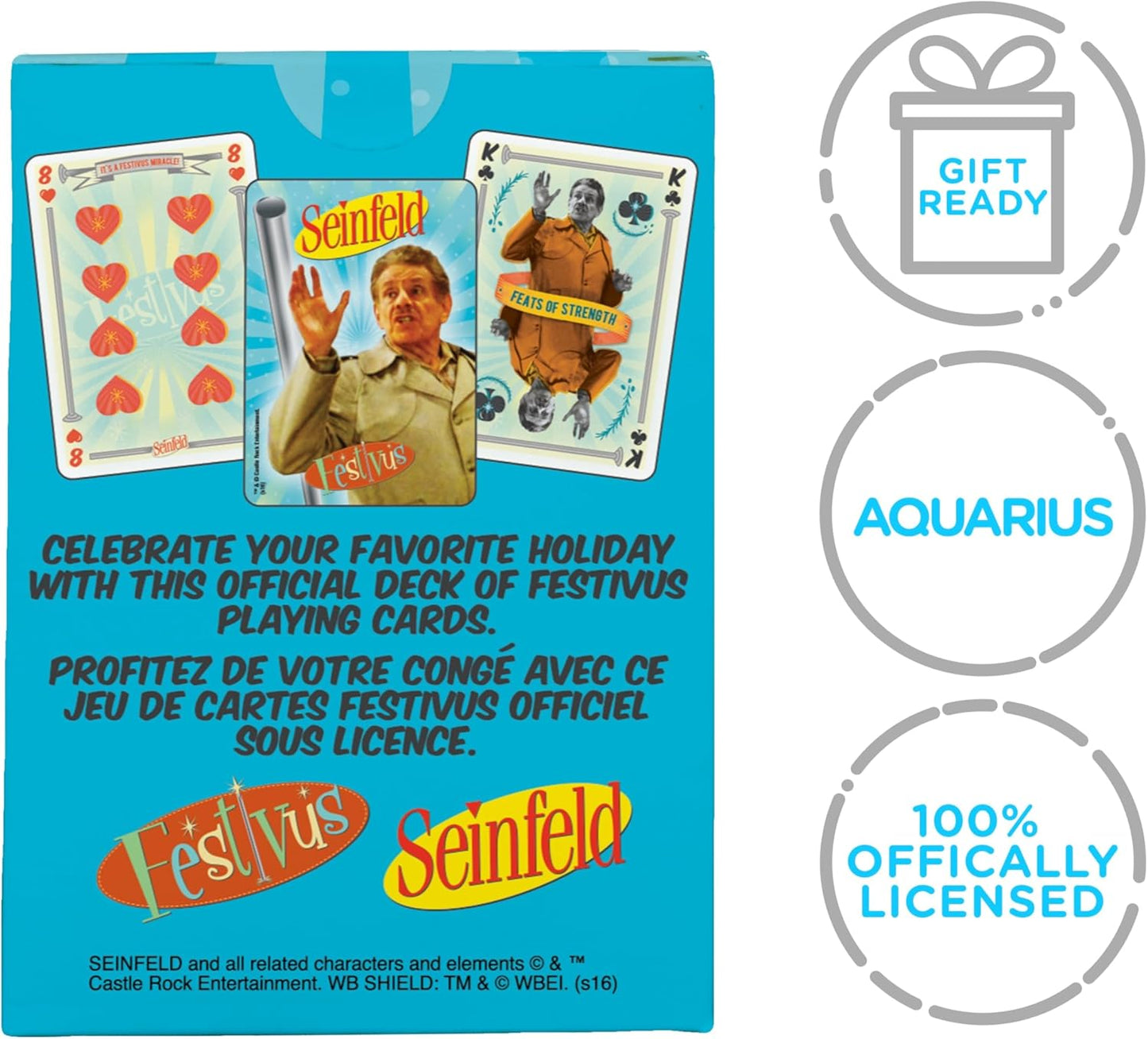 Aquarius Seinfeld Festivus - Playing Cards