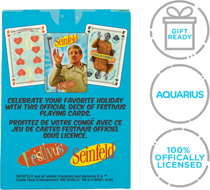 Aquarius Seinfeld Festivus - Playing Cards
