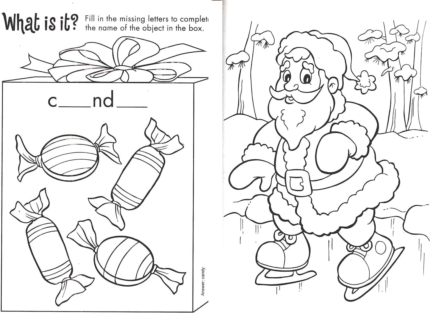 Sweet Holiday and Christmas Cookies - Christmas Giant Coloring & Activity Book (Set of 2 Books)