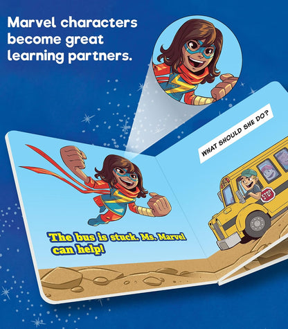 Disney Learning Super Science Push and Pull Board Book