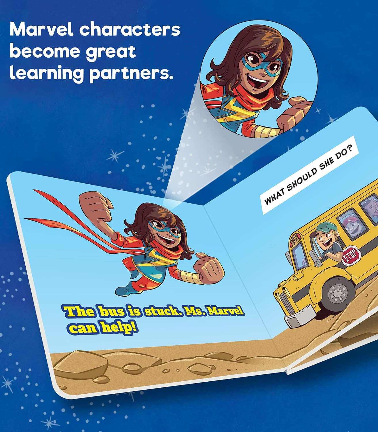 Disney Learning Super Science Push and Pull Board Book PreK