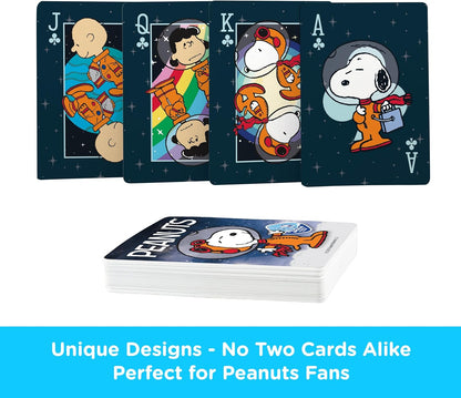 AQUARIUS Peanuts Snoopy in Space - Playing Cards