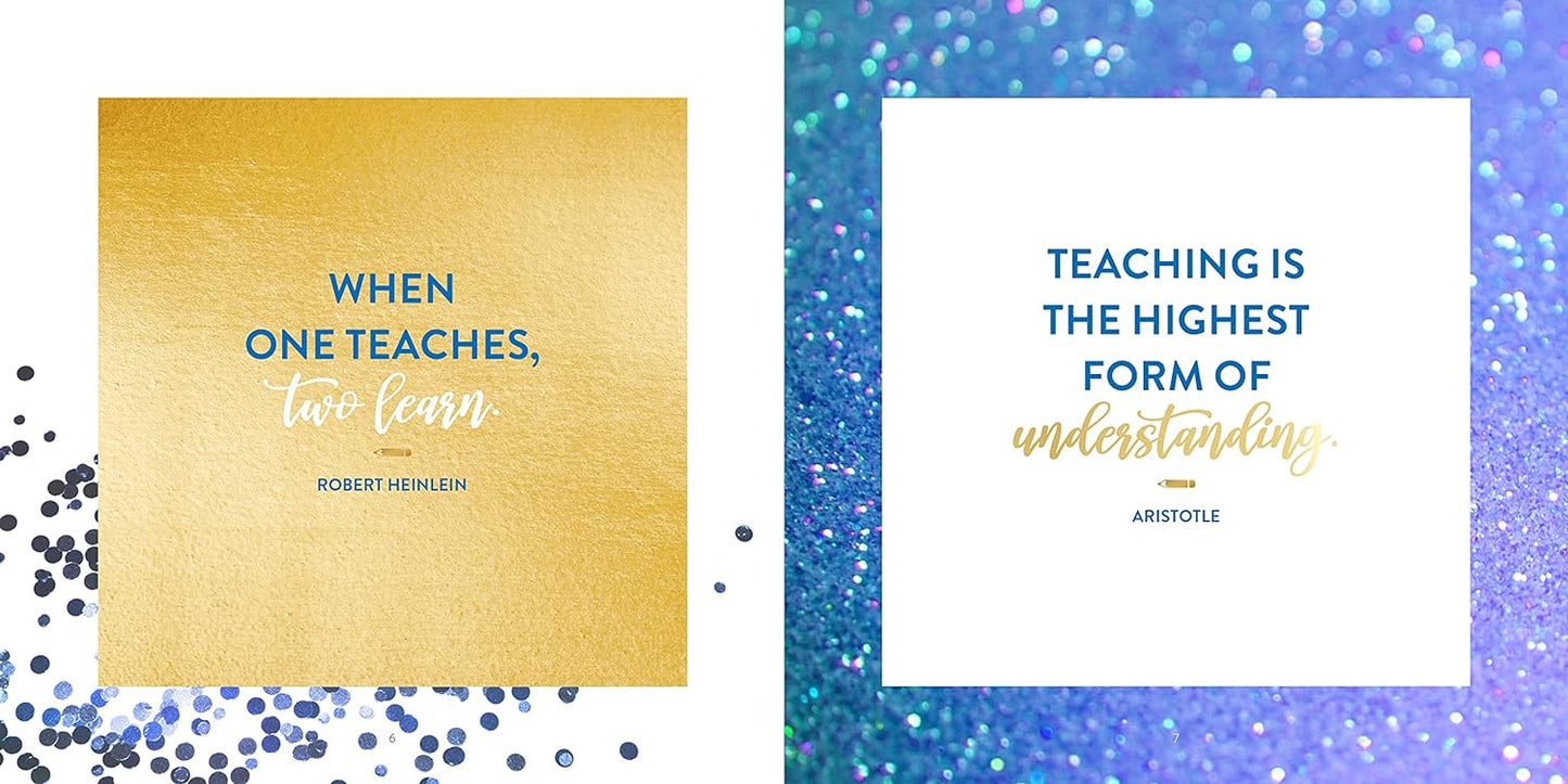 Thank You For Teaching Hardcover Book