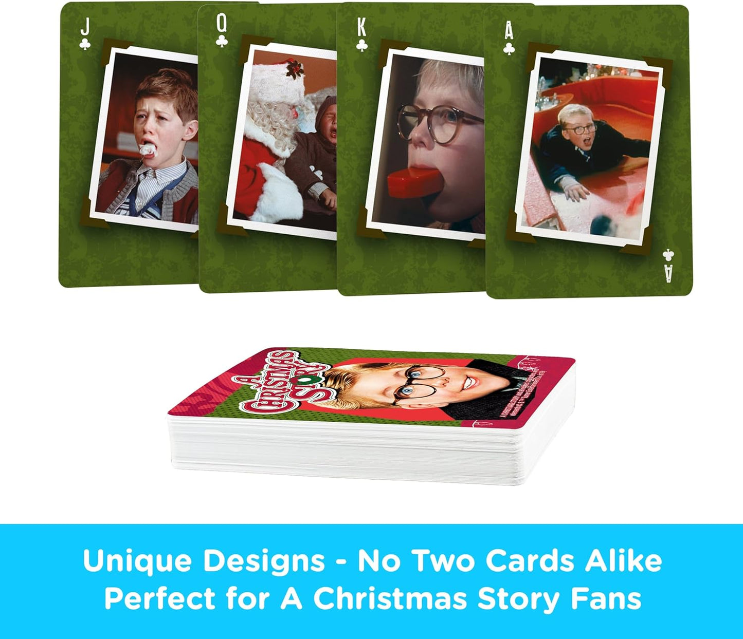 AQUARIUS A Christmas Story Playing Cards - Christmas Themed Deck of Cards