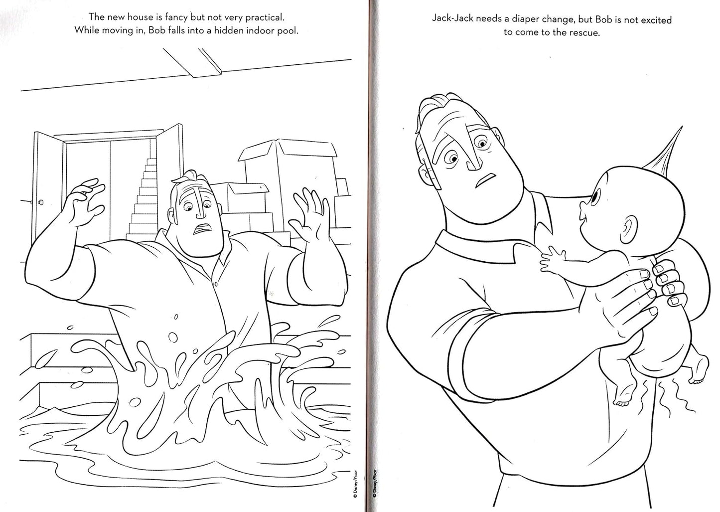 Disney Pixar Incredibles 2 Jumbo Coloring and Activity Book