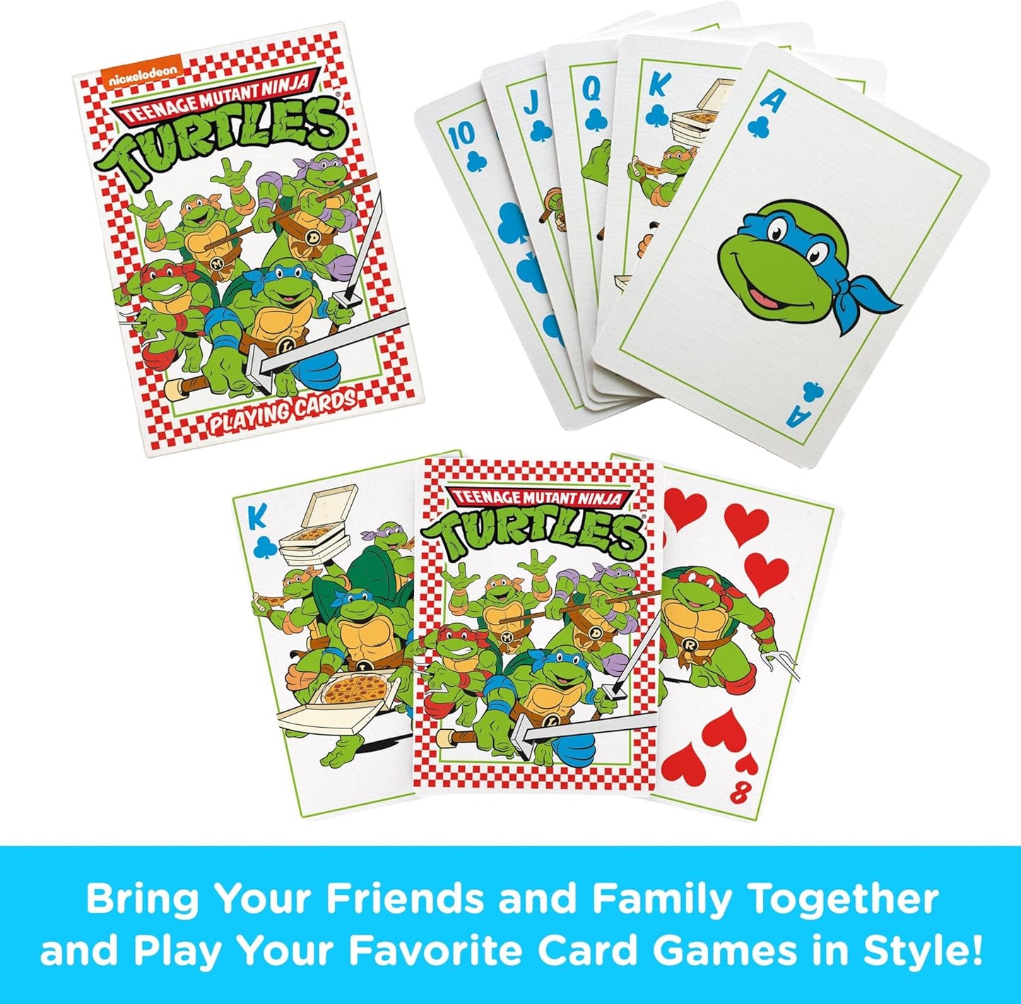 AQUARIUS Playing Cards – TMNT & Superman (Set of 2)