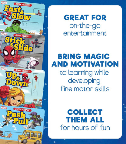 Disney Learning Super Science Push and Pull Board Book PreK