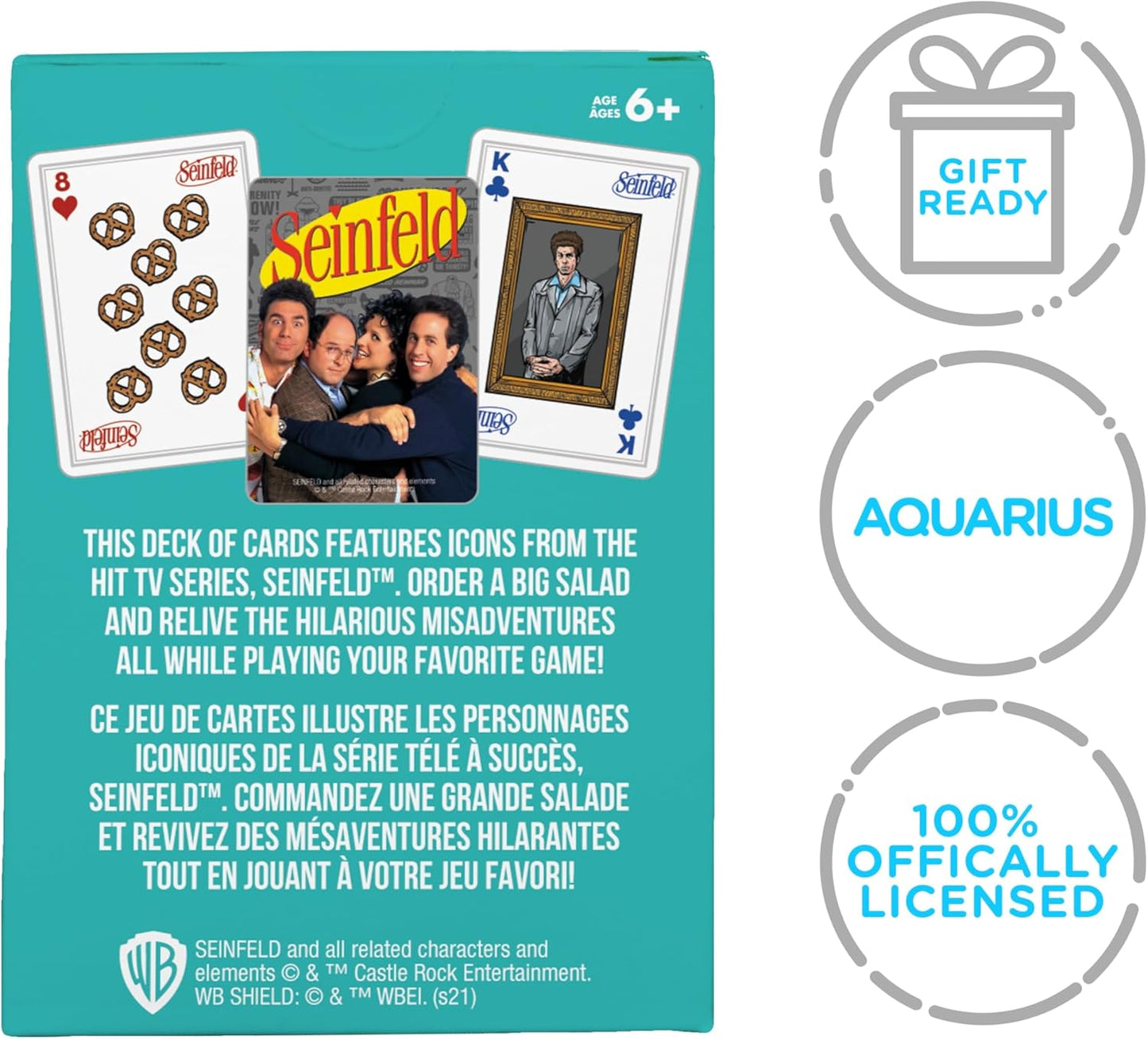 AQUARIUS - Seinfeld Icons Playing Cards Deck