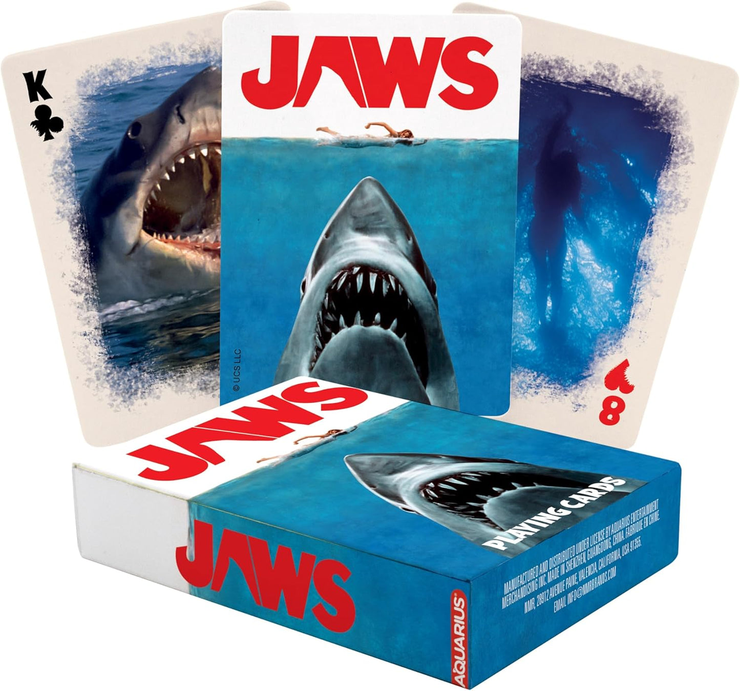AQUARIUS Playing Cards - Themed Deck of Cards - Jaws