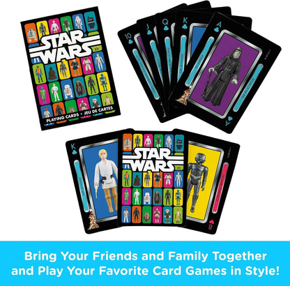 Aquarius - Star Wars Vintage Kenner Action Figures Playing Cards