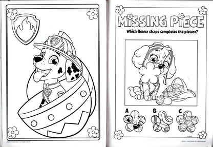 Paw Patrol - Happy Easter, Pups! - Jumbo Coloring & Activity Book