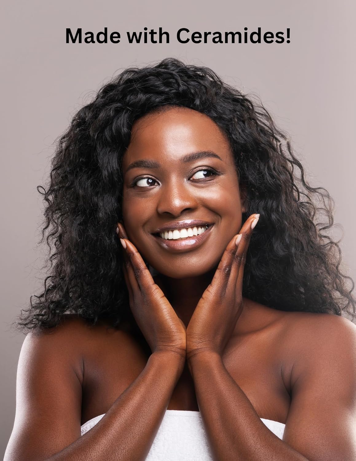 Oat Milk & Honey Facial Cream Cleanser with Ceramides, For Melanin-Rich Skin