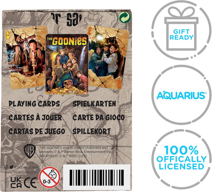 AQUARIUS Goonies Playing Cards – Goonies Themed Deck of Cards