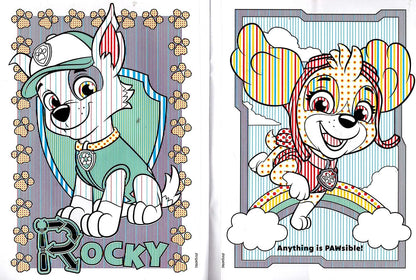 Paw Patrol - A Paint with Water - Pawsome Painting & Girlpup Power! (Set of 2 Books)