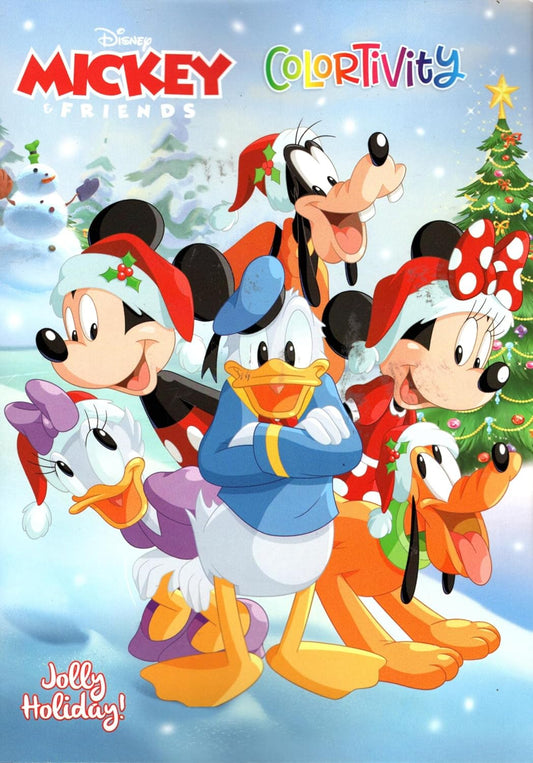 Disney Junior Mickey - Jolly Holiday - Christmas Edition Holiday - Coloring Book