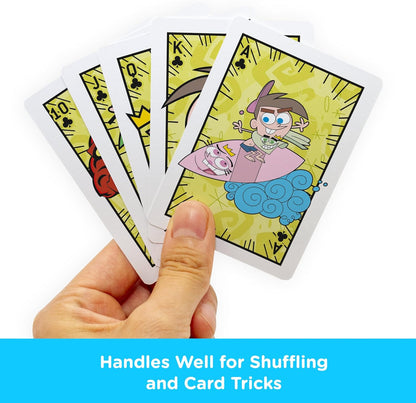 AQUARIUS Nickelodeon Fairly Odd Parents Playing Cards – Fairly Odd Parents Cards