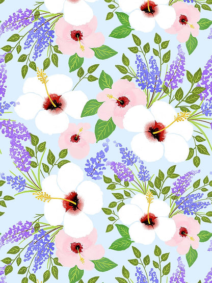 PELICAN INDUSTRIAL Wallpaper - Magnetic School Locker Wallpaper (Full Sheet Magnetic) - Flowers - Pack of 3 Sheets - vr16