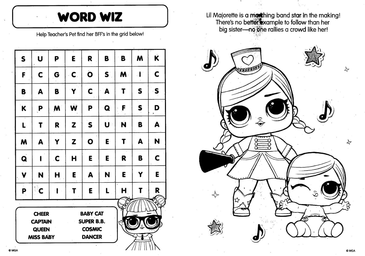 L.O.L. Surprise - Jumbo Coloring & Activity Book - Glam Life